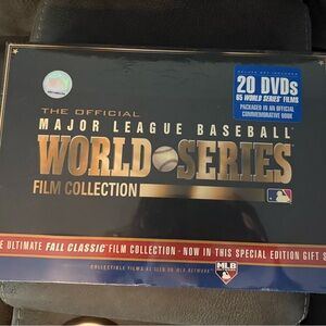 MLB World Series Film Collection Deluxe Set - Black and Gold